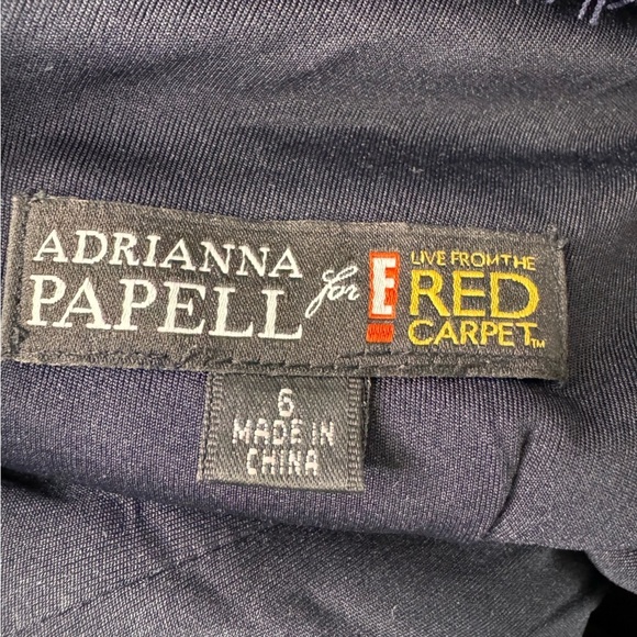 Adrianna Papell for E Live From the Red Carpet Blue Lace Dress Size 6 - Picture 13 of 13